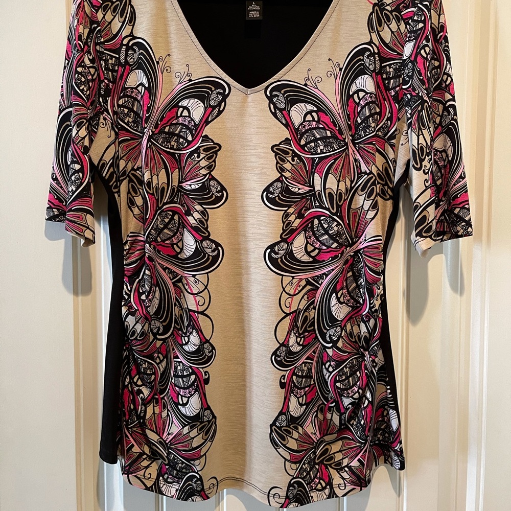 Style & co blouse size L